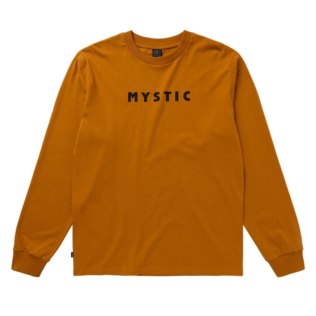 Tee-Shirt à Manches Longues de Marque Marron-Doré XL Mystic 35105_260310_704_XL