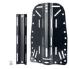 Plaque arrière en aluminium noire pour BCD modulaire Seac 0450009