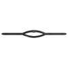 Sangle mince en silicone noir Seac 0780017