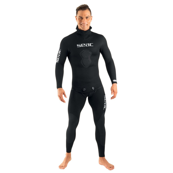 Combinaison de plongée Black Shark Homme 3mm Noir XL Seac 1-108-XL