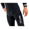 Combinaison de plongée Black Shark Homme 3mm Noir XXL Seac 1-108-XXL