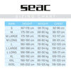 Combinaison de plongée Space Man 5mm L Seac 1-115-L