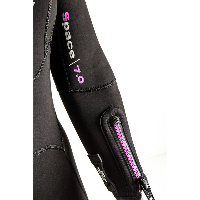 Combinaison de plongée Space Woman 7mm Grande M Seac 1-116-M GRAND