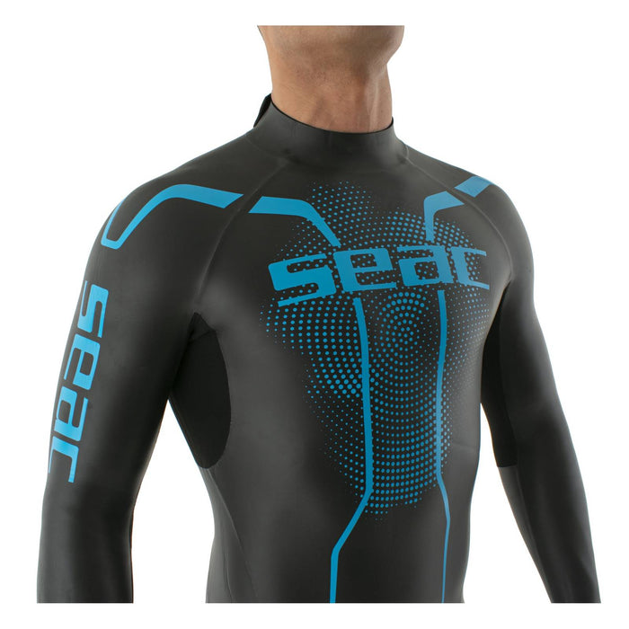 Combinaison de plongée Pace Homme 2,5-3,5mm Noir-Bleu S Seac 1-133-S