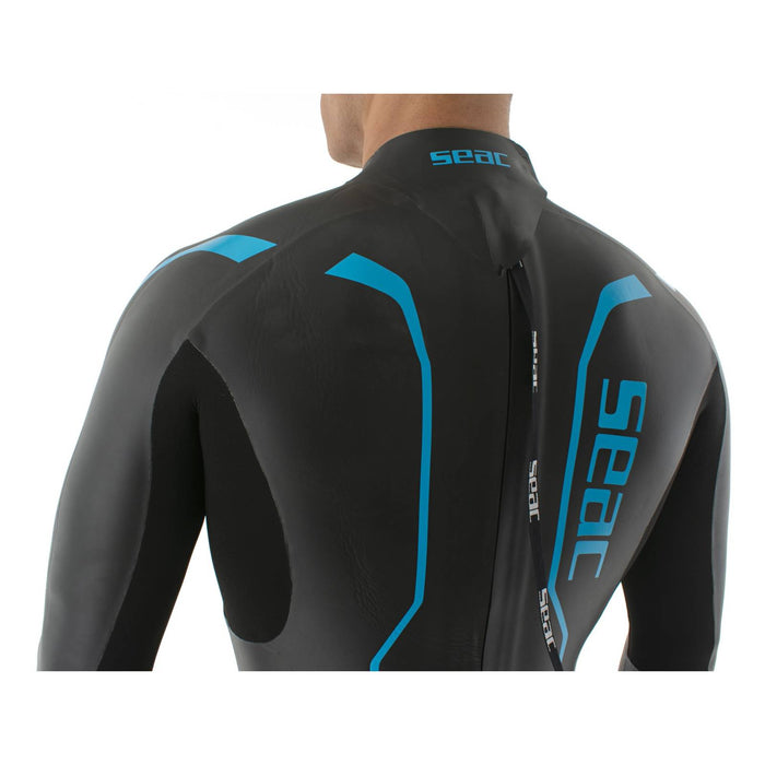 Combinaison de plongée Pace Homme 2,5-3,5mm Noir-Bleu S Seac 1-133-S