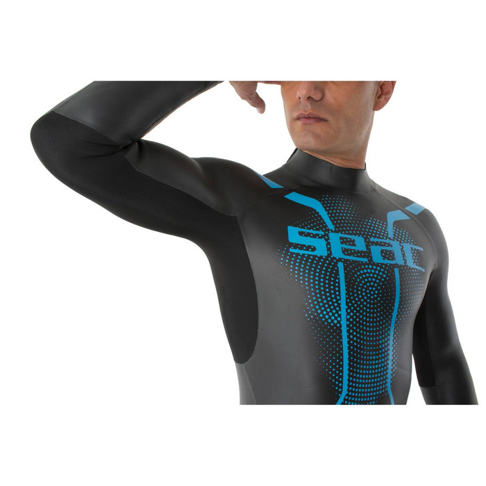 Combinaison de plongée Pace Homme 2,5-3,5mm Noir-Bleu S Seac 1-133-S