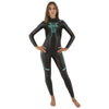 Combinaison de plongée Pace Femme 2,5-3,5mm Noir-Turquoise M Seac 1-134-M
