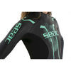 Combinaison de plongée Pace Femme 2,5-3,5mm Noir-Turquoise M Seac 1-134-M