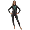 Combinaison de plongée Pace Femme 2,5-3,5mm Noir-Turquoise XXL Seac 1-134-XXL