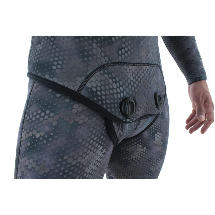 Pantalon de combinaison Snake Homme 5mm Camouflage M Seac 1-145-M