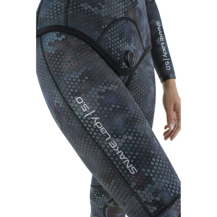 Pantalon de combinaison Snake Femme 5mm Camouflage M Seac 1-147-M