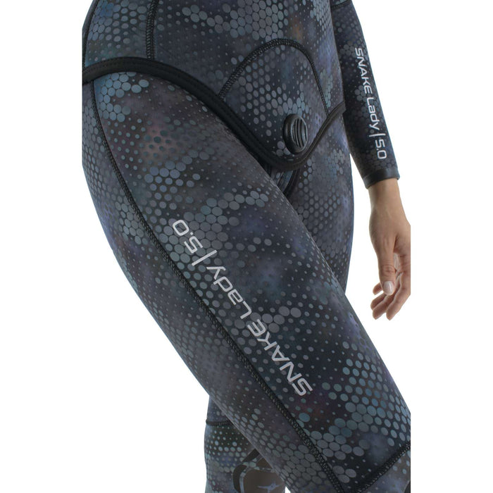 Pantalon de combinaison Snake Femme 5mm Camouflage XS Seac 1-147-XS