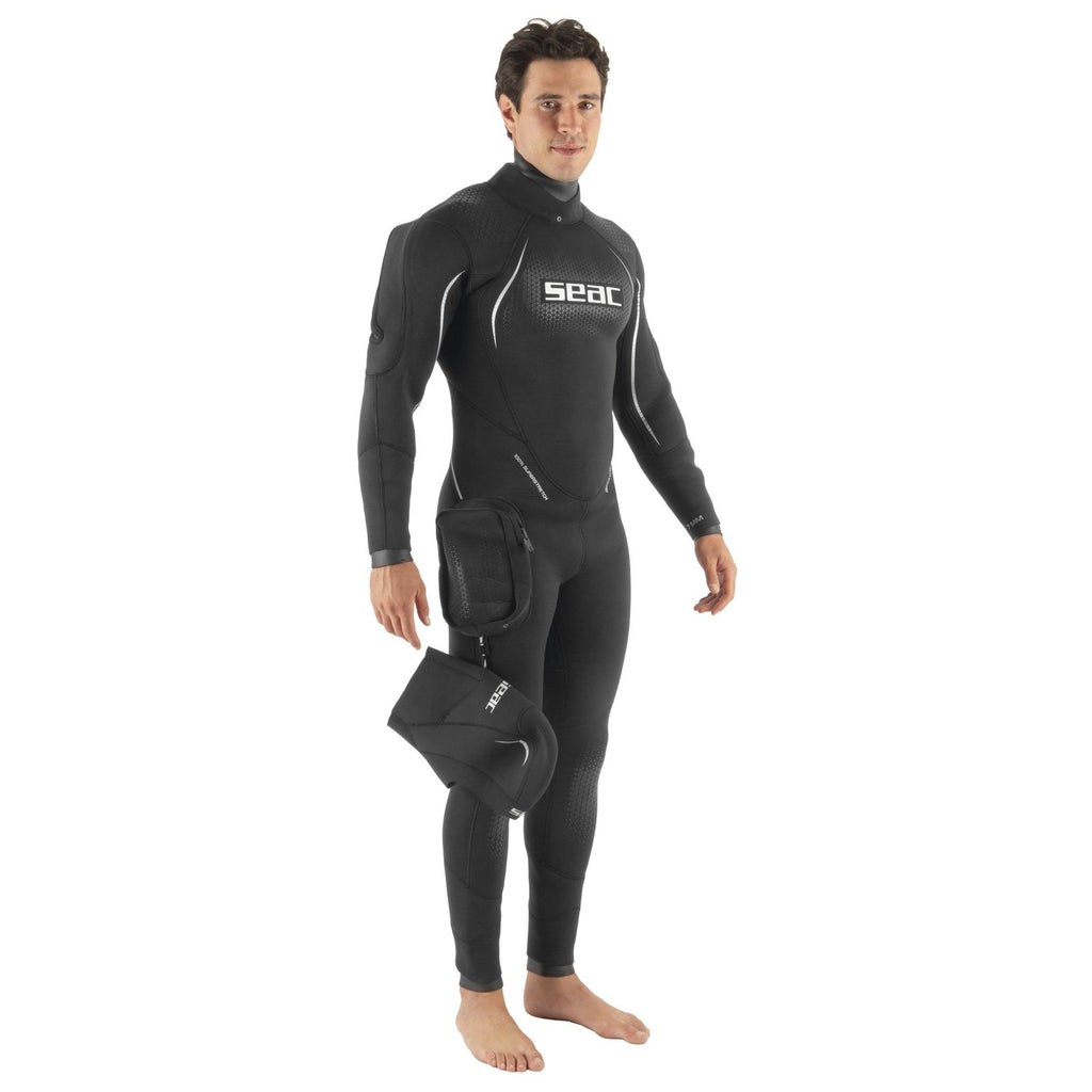 Combinaison semi-sèche Spacedry homme 7 mm XXL Seac 1-154-XXL
