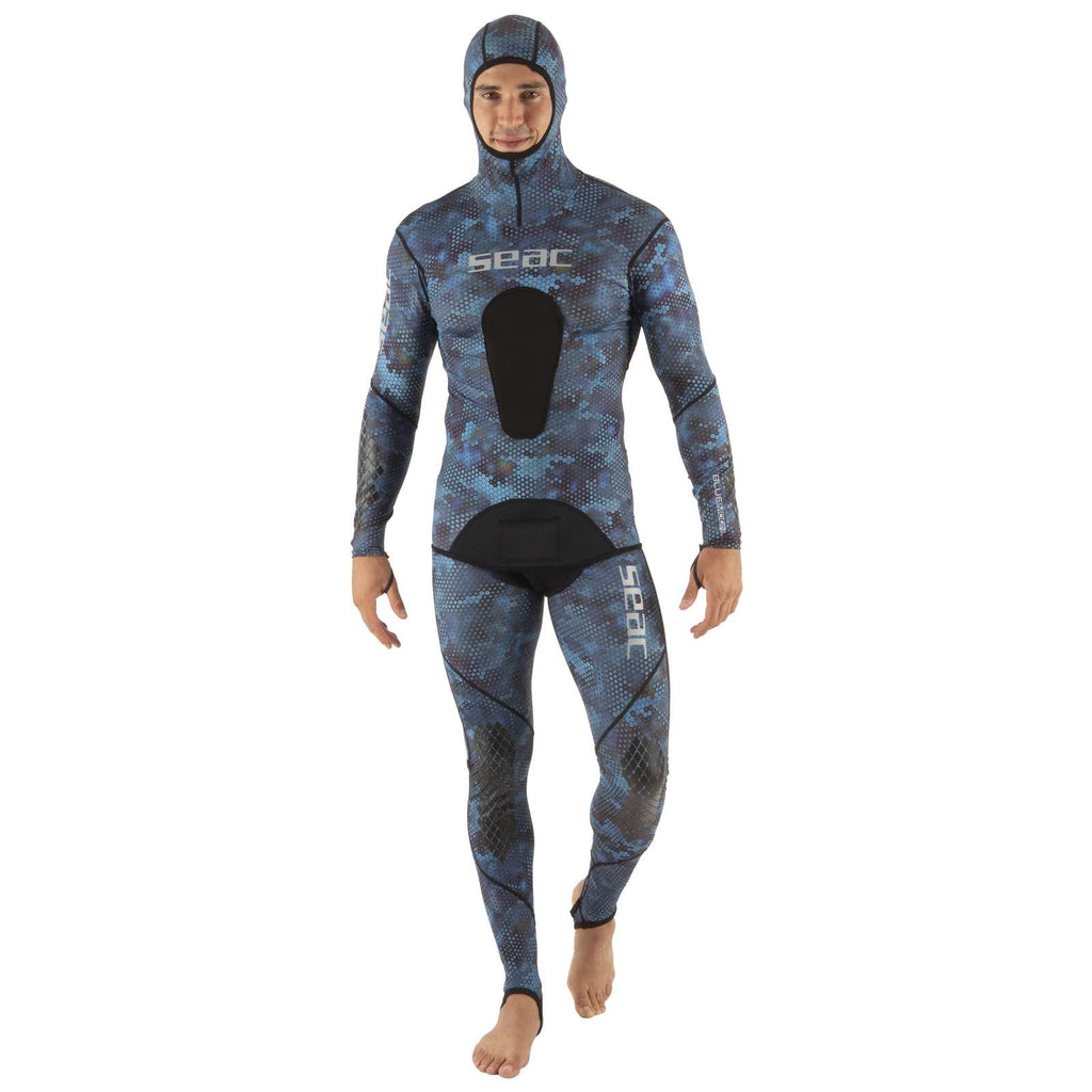 Combinaison Blue Moon homme Camo Spandex M Seac 1-156-M