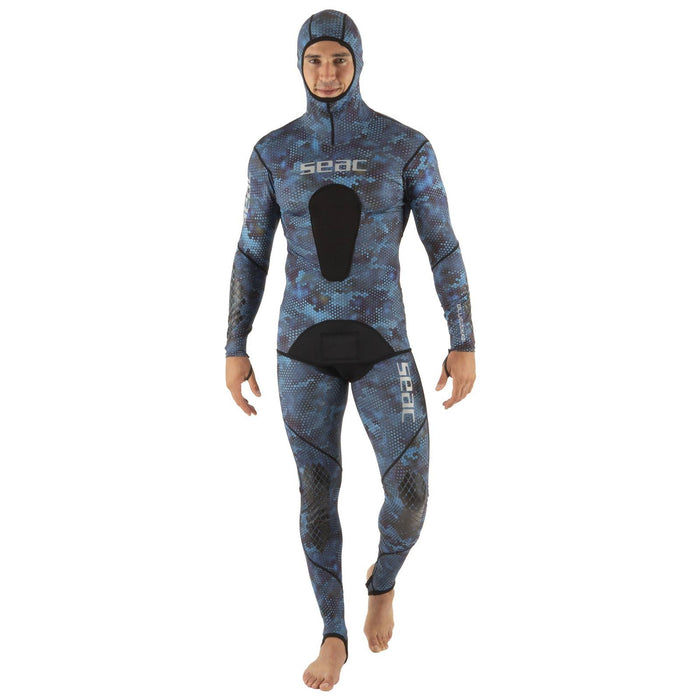 Combinaison Blue Moon homme Camo Spandex XXL Seac 1-156-XXL