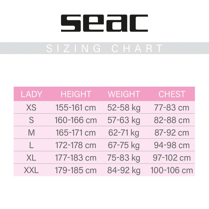 Combinaison Ciao femme 2,5 mm M Seac 1-19-M