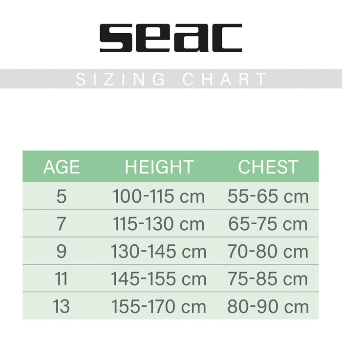 Combinaison Ciao enfant 2,5 mm 13 ans Seac 1-20-13A