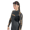 Combinaison Energy Femme 2mm Noir-Orange XXL Seac 1-50-XXL
