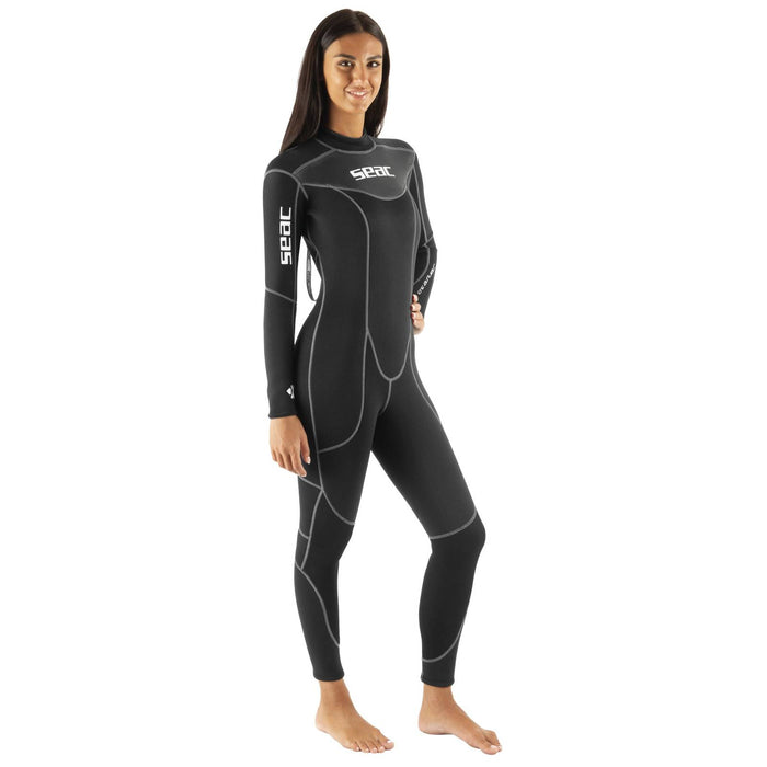 Combinaison Sense Noire Femme 3mm S Seac 1-79-S