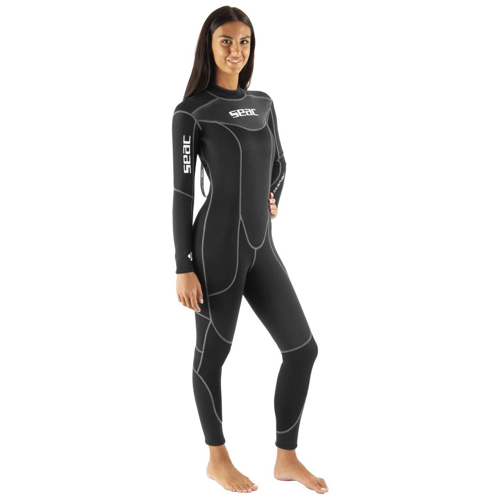 Combinaison Sense Noire Femme 3mm XL Seac 1-79-XL