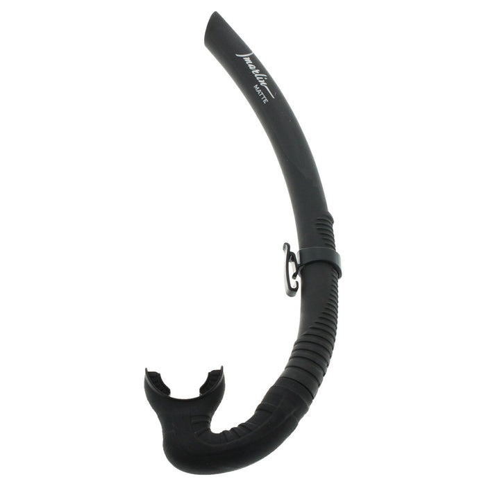 Tuyau de Snorkel Noir Mat Marlin 10294