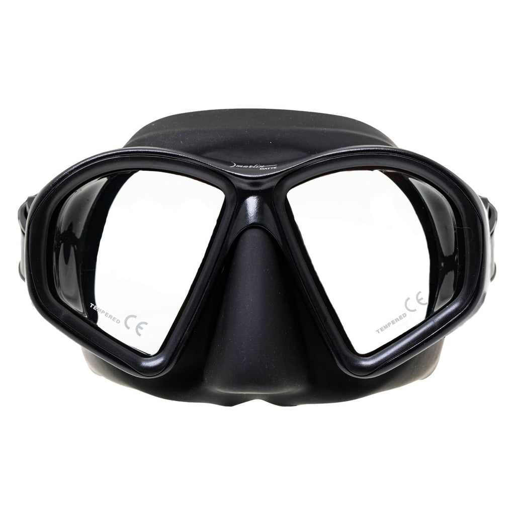 Masque de plongée noir mat Marlin 10300