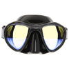 Masque de chasse sous-marine Hunter noir avec verres jaunes miroités Marlin 10304