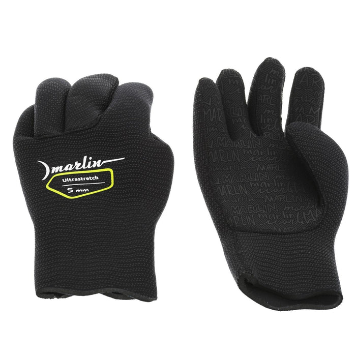 Gants de plongée Ultrastretch 5mm noir taille S Marlin 10514