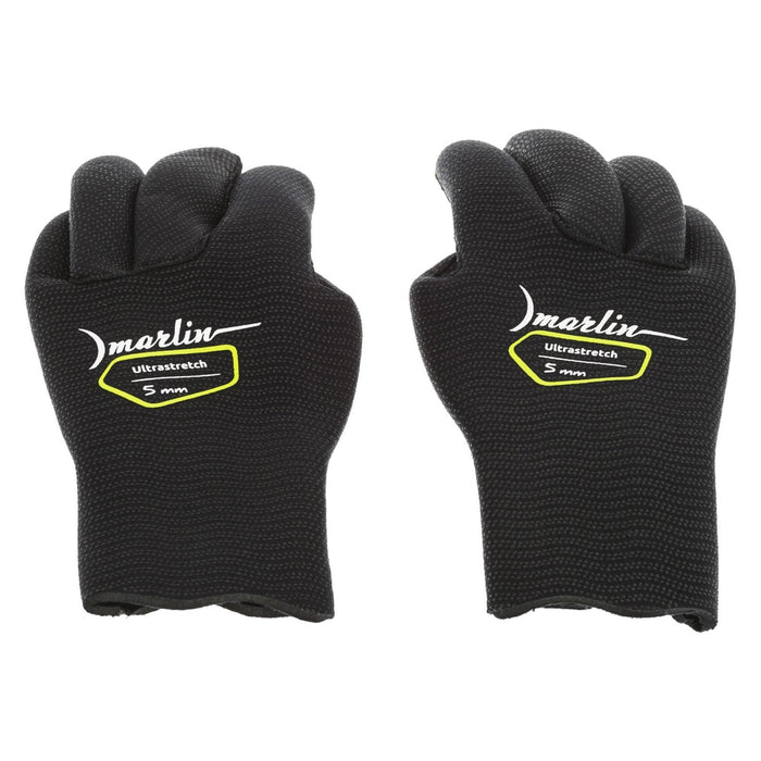Gants de plongée Ultrastretch 5mm noir taille S Marlin 10514