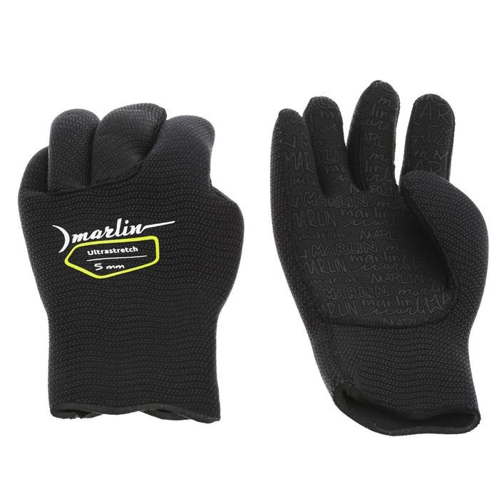 Gants de plongée Ultrastretch 5mm noir taille XXL Marlin 10516