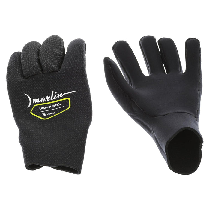 Gants de plongée Ultrastretch 3mm Noir Taille M Marlin 10827