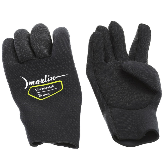 Gants de Plongée Ultrastretch 3mm Noirs Taille XL Marlin 10829