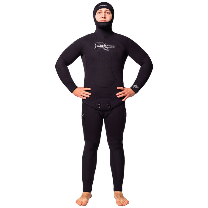 Combinaison complète de plongée sous-marine Manches Noires 5mm Noir Taille XL Marlin 10954