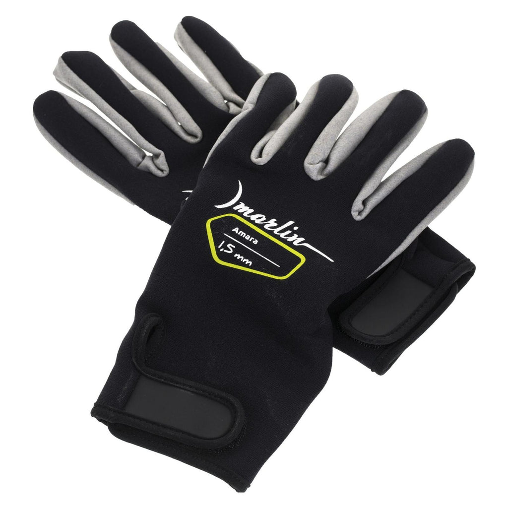 Gants de plongée Amara 1.5mm Noir-Gris Taille L Marlin 1096038