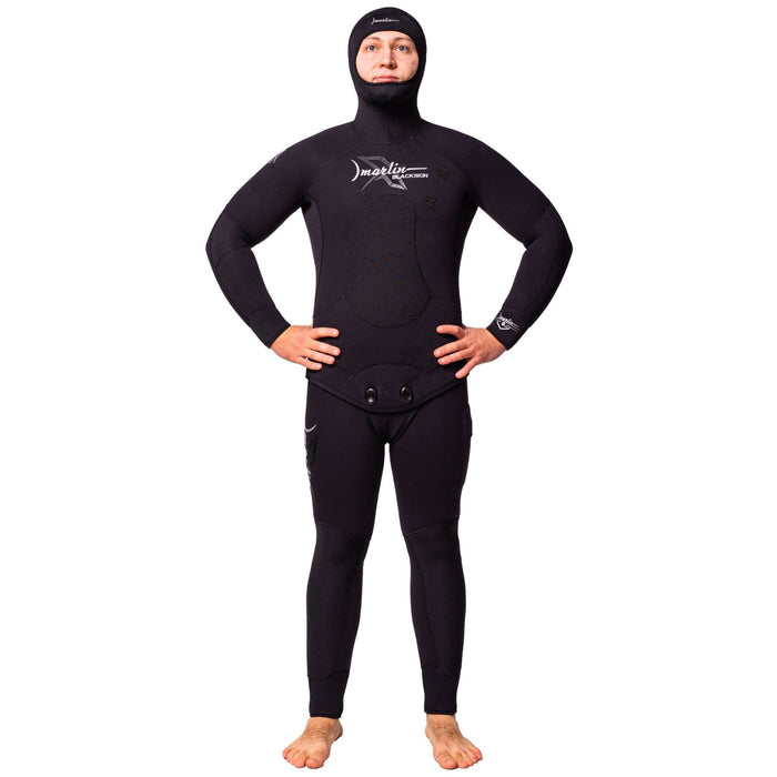 Combinaison complète de plongée sous-marine Manches Noires 9mm Noir Taille XXL Marlin 10976