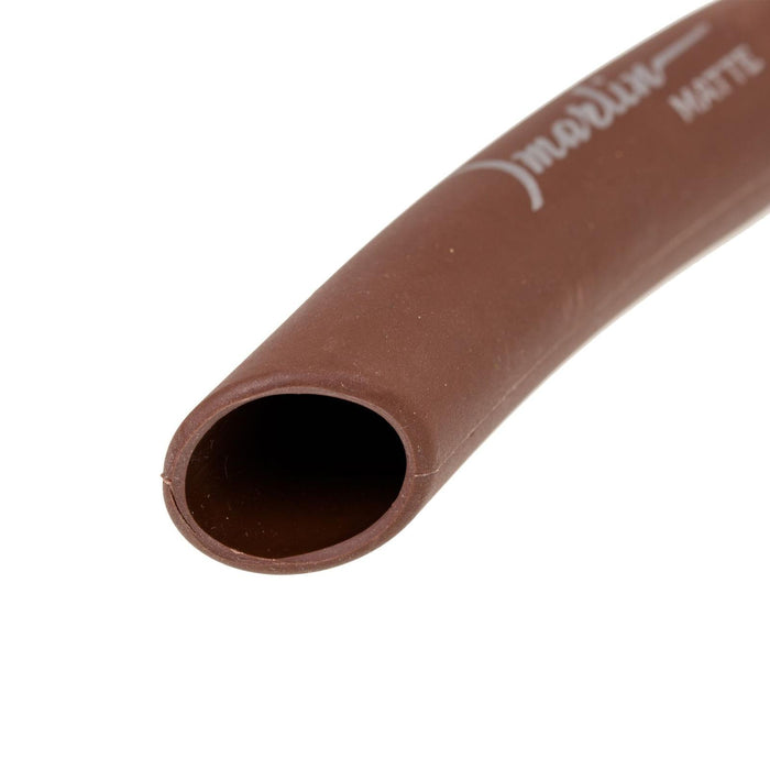 Tube de snorkel noir mat marron Marlin 11231