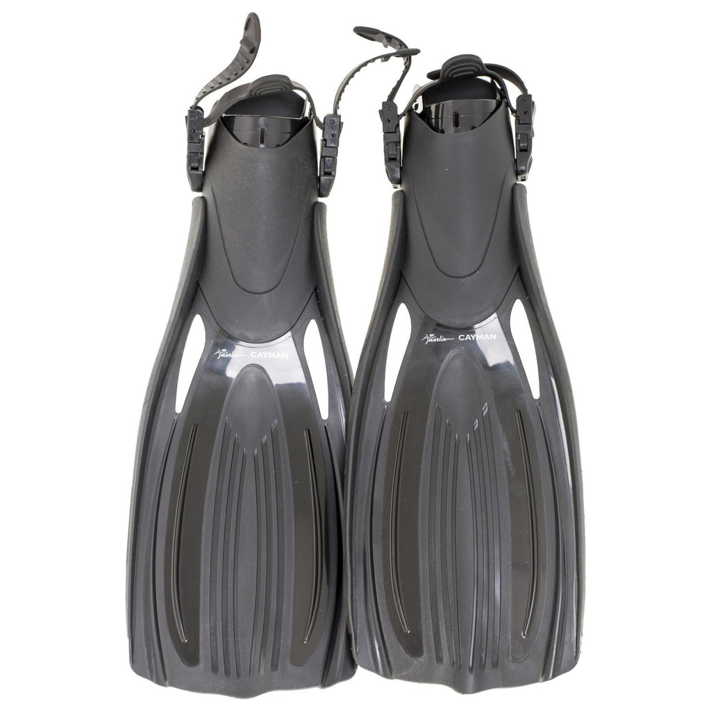 Palmes de plongée Cayman à Talon Ouvert Noir Taille S-39-41 Marlin 11264