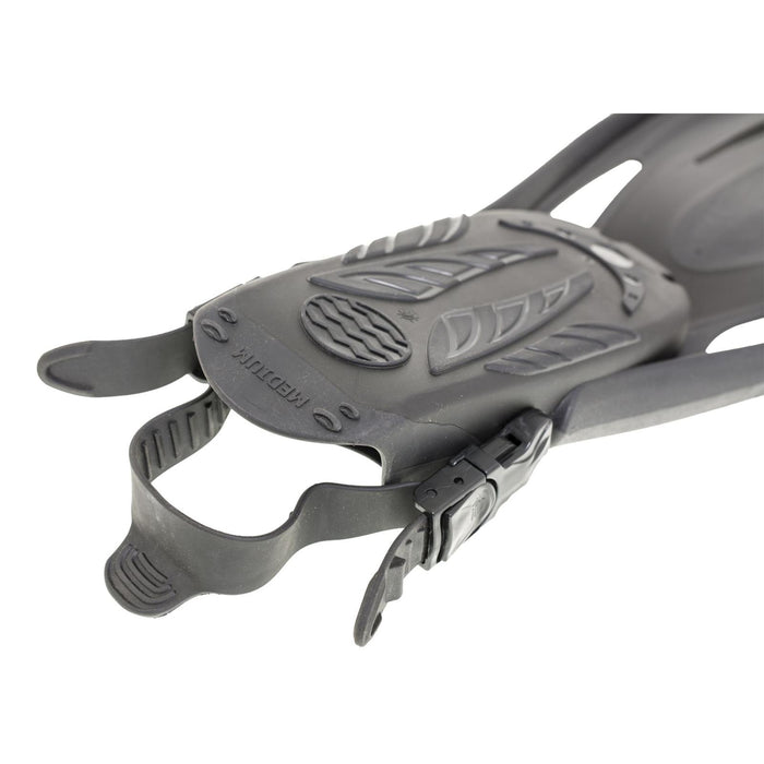 Palmes de plongée Cayman à Talon Ouvert Noir Taille XL-47-48,5 Marlin 11265