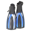 Palmes de plongée Cayman à Talon Ouvert Bleue Taille L-44,5-46 Marlin 11266