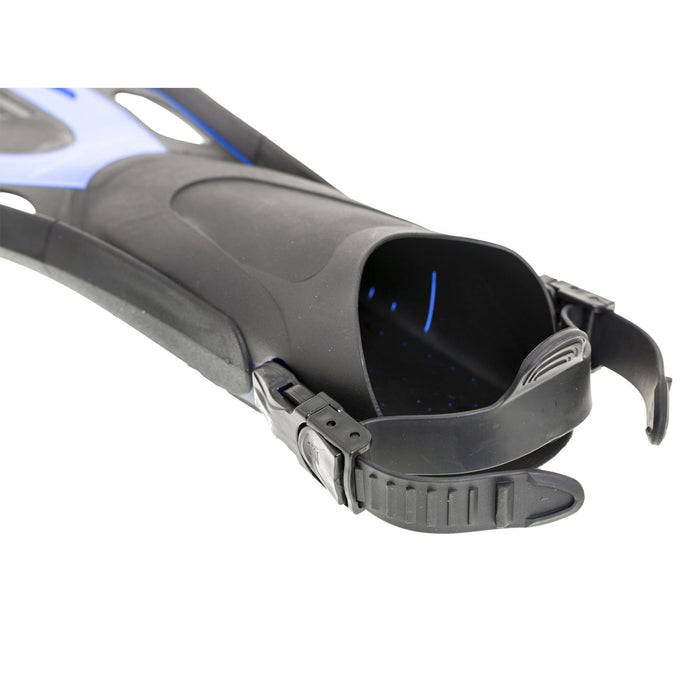 Palmes de plongée Cayman à Talon Ouvert Bleue Taille L-44,5-46 Marlin 11266