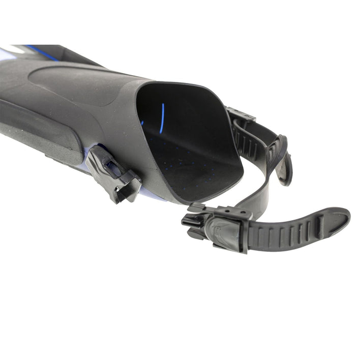 Palmes de plongée Cayman à Talon Ouvert Bleue Taille L-44,5-46 Marlin 11266
