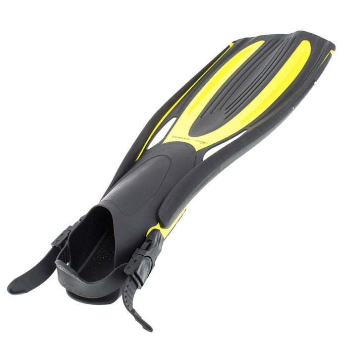 Palmes de plongée Cayman à Talon Ouvert Jaune Taille M-43-44,5 Marlin 11268