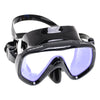 Masque de plongée Visualator noir avec verres jaunes miroités Marlin 11423