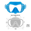 Masque de plongée sans cadre Duo Blue Marlin 11535