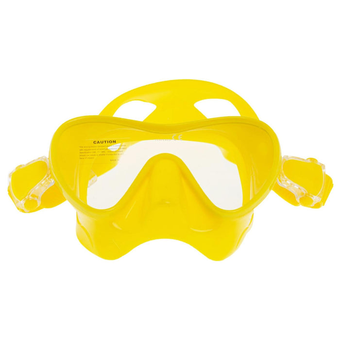 Masque de plongée sans cadre Duo Yellow Marlin 11536