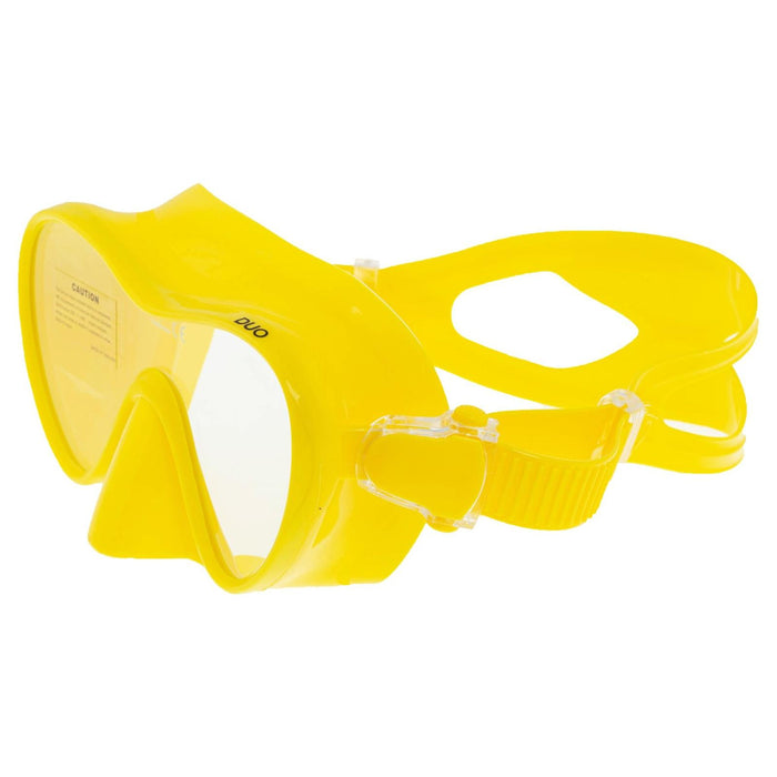Masque de plongée sans cadre Duo Yellow Marlin 11536