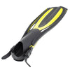 Palmes de plongée Cayman à Talon Ouvert Jaune Taille XS-37-38 Marlin 11541