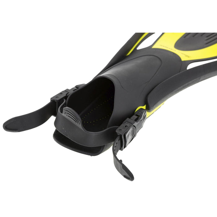 Palmes de plongée Cayman à Talon Ouvert Jaune Taille XS-37-38 Marlin 11541