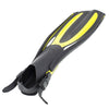 Palmes de plongée Cayman à Talon Ouvert Jaune Taille L-44,5-46 Marlin 11544
