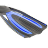 Palmes de plongée Cayman à Talon Ouvert Bleue Taille XL-47-48,5 Marlin 11545